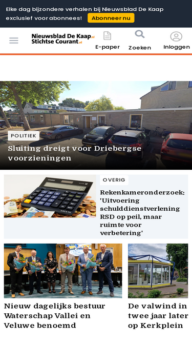 nieuwsbladdekaap.nl