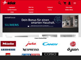 'elektroshopkoeck.com' screenshot