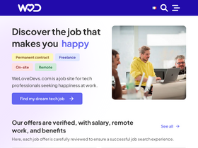 'welovedevs.com' screenshot