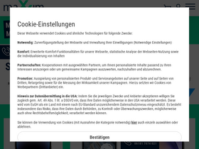 'maxxim.de' screenshot