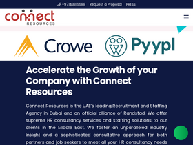 'connectresources.ae' screenshot