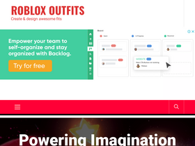 'robloxoutfit.com' screenshot