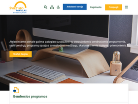 'emokykla.lt' screenshot