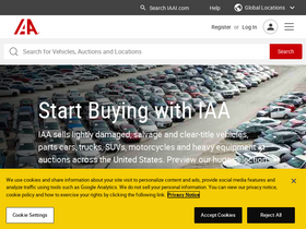 'iaai.com' screenshot