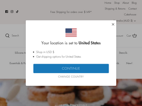 'cakersparadise.com.au' screenshot