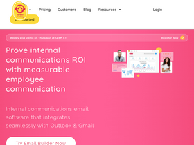 'contactmonkey.com' screenshot