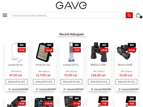 'gave.ro' screenshot
