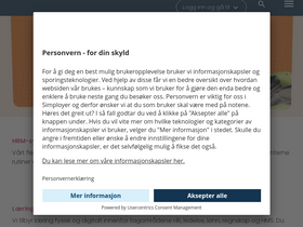 'simployer.no' screenshot