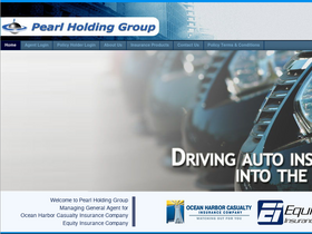 'pearlholding.com' screenshot