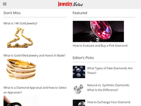 'jewelrynotes.com' screenshot