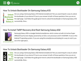 'rootmydevice.com' screenshot
