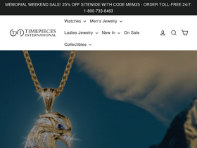'timepiecesusa.com' screenshot