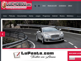 'luchoedu.org' screenshot