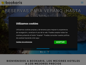 'bookaris.com' screenshot