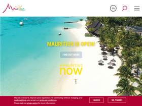 'mymauritius.travel' screenshot