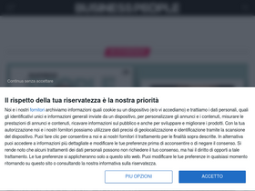 'businesspeople.it' screenshot
