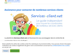 'services-client.net' screenshot