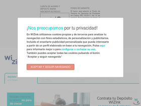 'depositowizink.com' screenshot