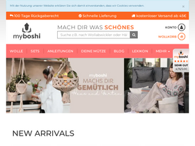 'myboshi.net' screenshot