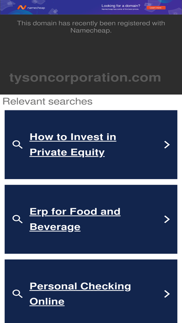 tysoncorporation.com