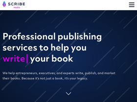 'scribemedia.com' screenshot