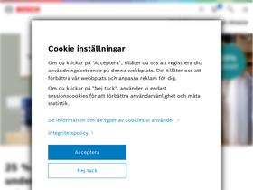 'bosch-home.se' screenshot
