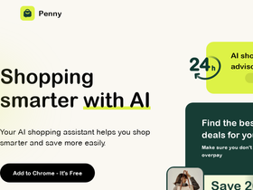 Penny AI - Maximize savings with AI-driven price comparisons and insightful product analyses.