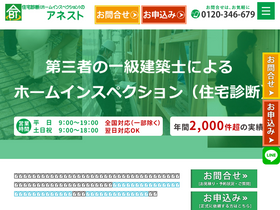 'anest.net' screenshot