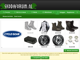 'skodaforum.nl' screenshot