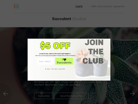 'succulent.studio' screenshot