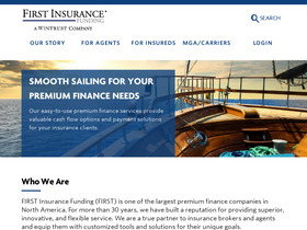 'firstinsurancefunding.com' screenshot