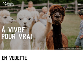 'chaudiereappalaches.com' screenshot