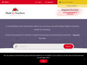 'madebyteachers.com' screenshot