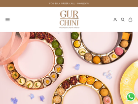 gurchini.com homepage screenshot