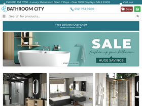 'bathroomcity.co.uk' screenshot