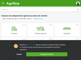 'agriline.ro' screenshot