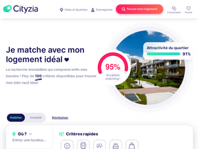 'cityzia.fr' screenshot