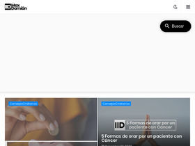 'maxdamian.com' screenshot