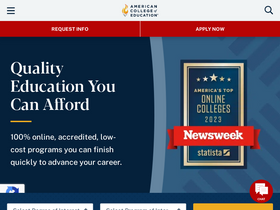 'ace.edu' screenshot