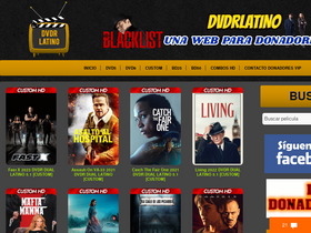 'dvdrlatino.net' screenshot