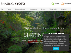 'sharing-kyoto.com' screenshot