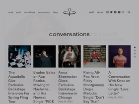'unpublishedzine.com' screenshot