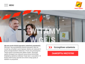 'praca.geis.pl' screenshot