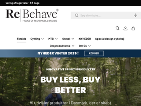 re-behave.com homepage screenshot