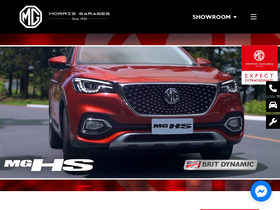 'mgmotor.com.ph' screenshot