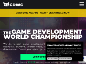 'thegdwc.com' screenshot