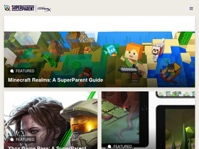 'superparent.com' screenshot