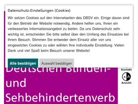 'dbsv.org' screenshot