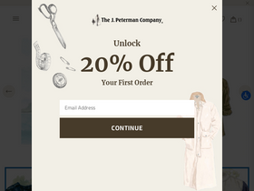 'jpeterman.com' screenshot