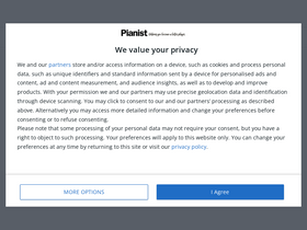 'pianistmagazine.com' screenshot